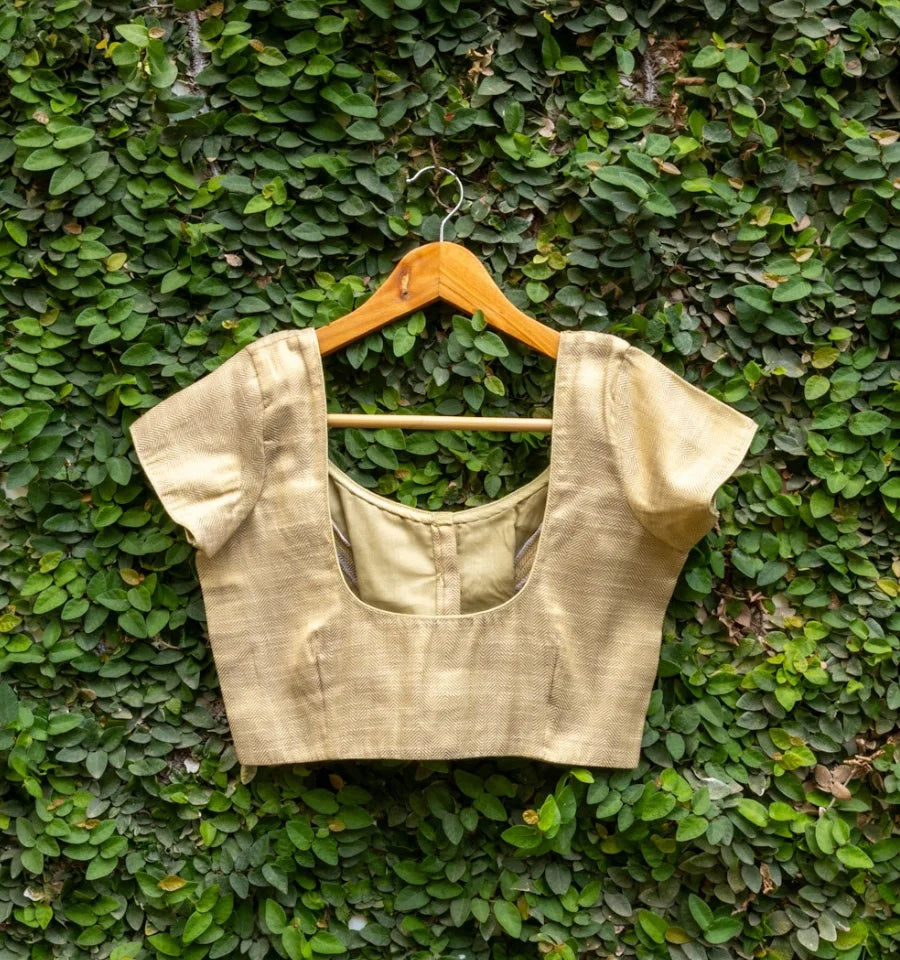 Golden Weaves Blouse
