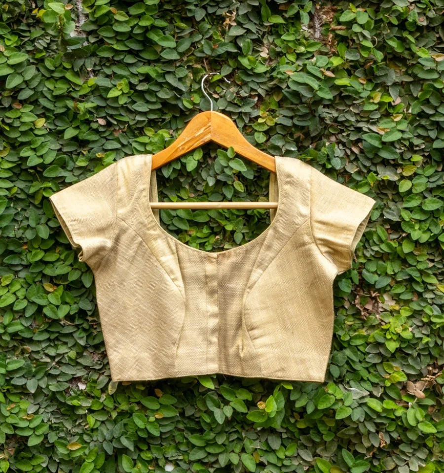 Golden Weaves Blouse