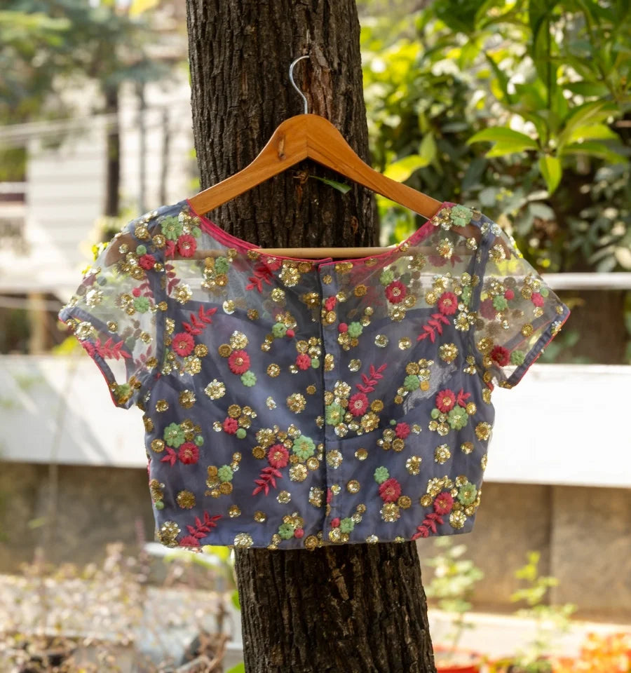 Glittering Ash Blouse