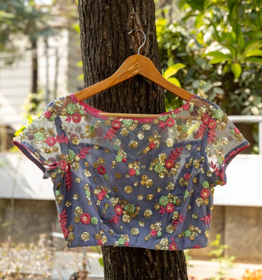 Glittering Ash Blouse