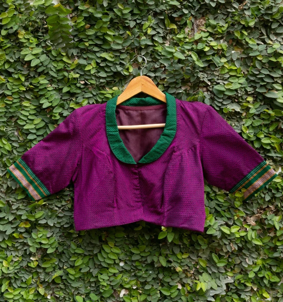 Regal Plum Blouse