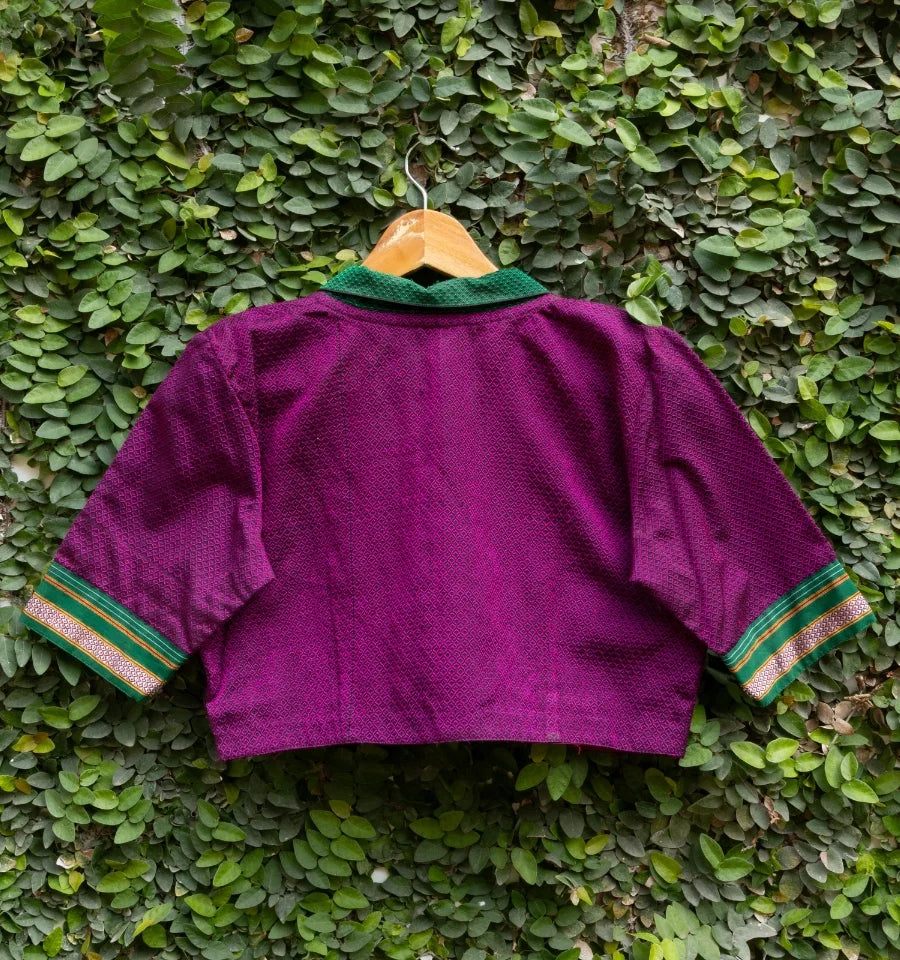 Regal Plum Blouse