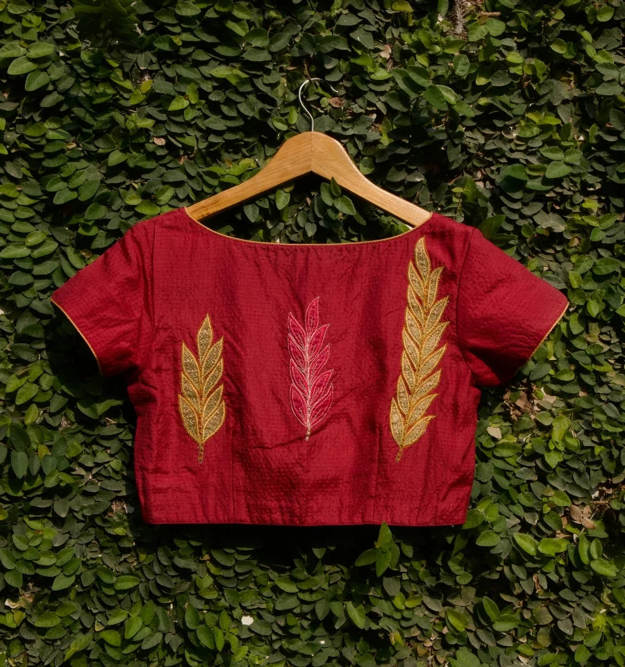Earthy foliage Blouse