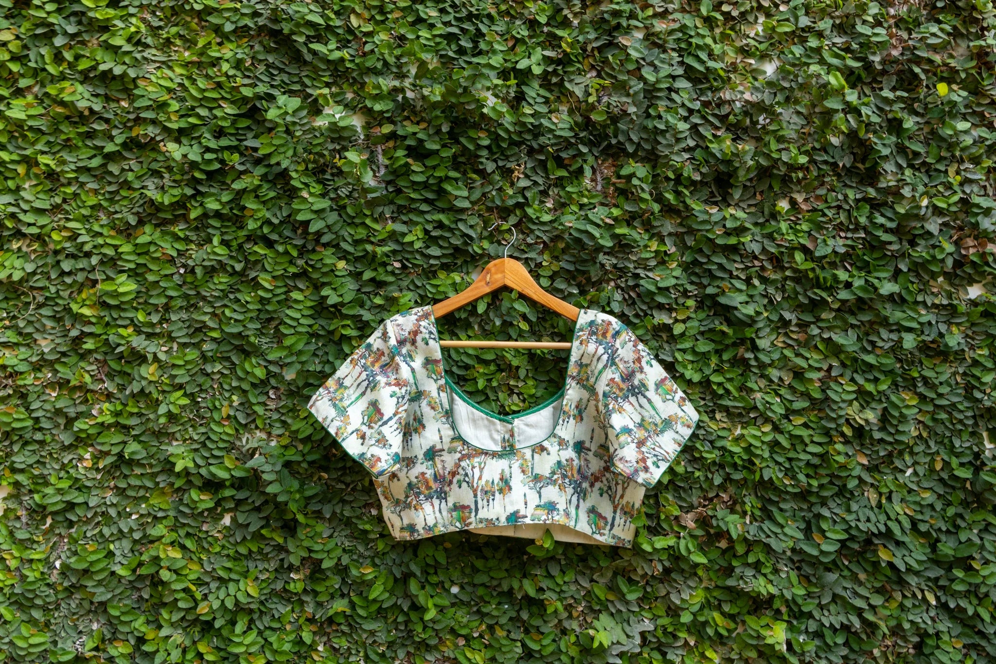 Digital Forest Blouse