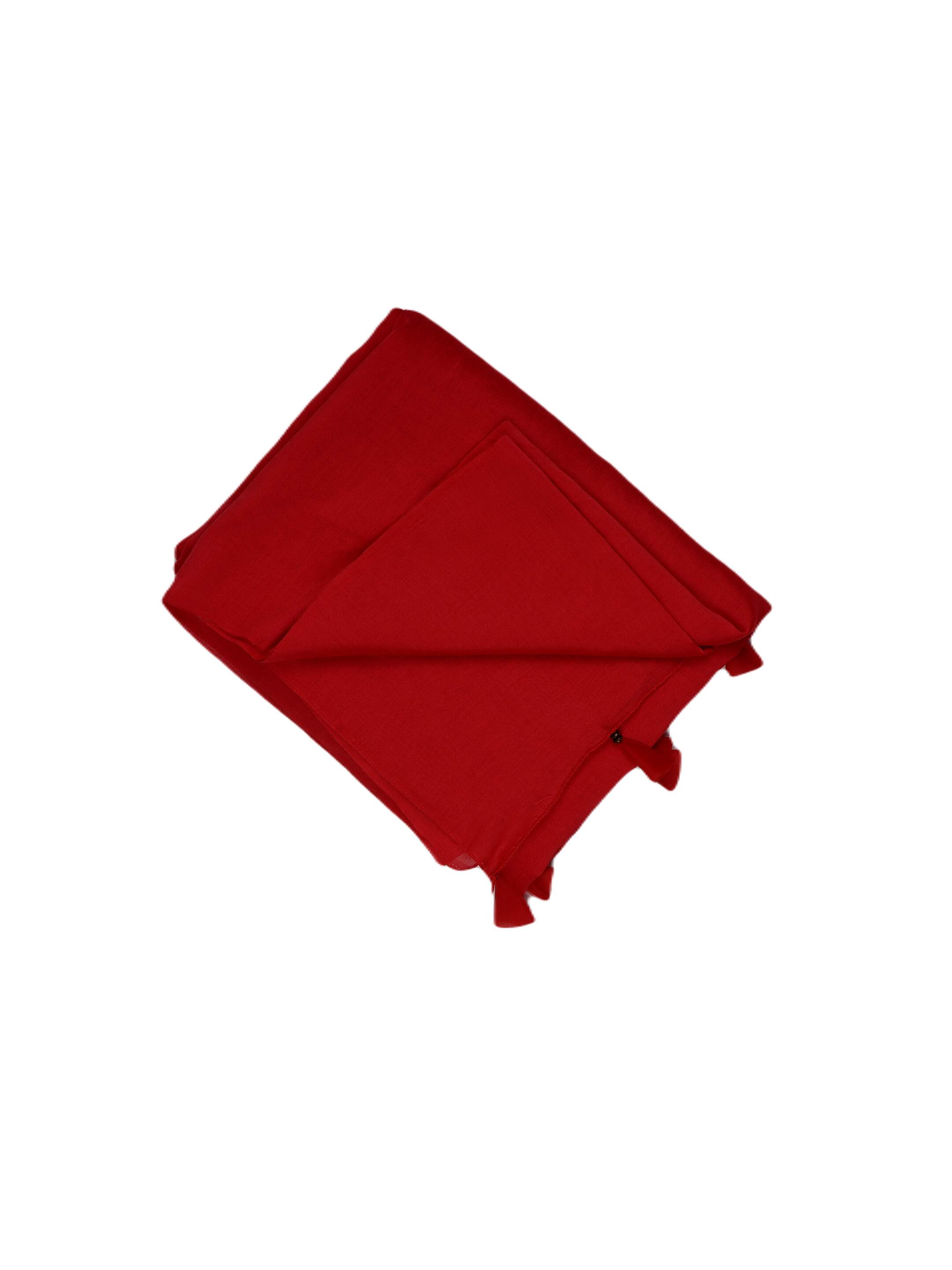 Red Scarlet Saree