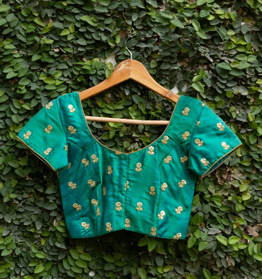 Green Lux Blouse