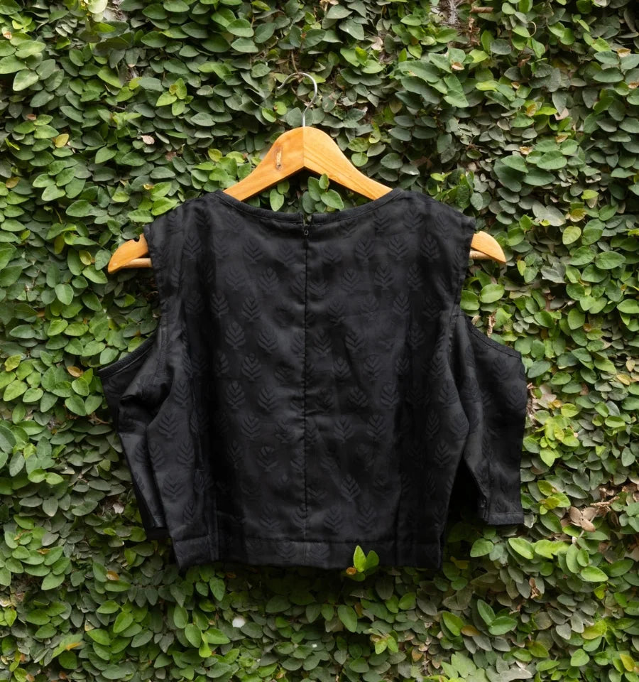 Midnight Bloom Blouse