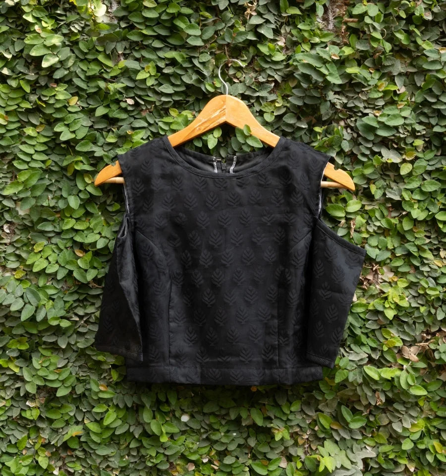 Midnight Bloom Blouse