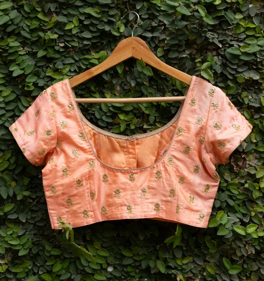 Peach Shine Blouse