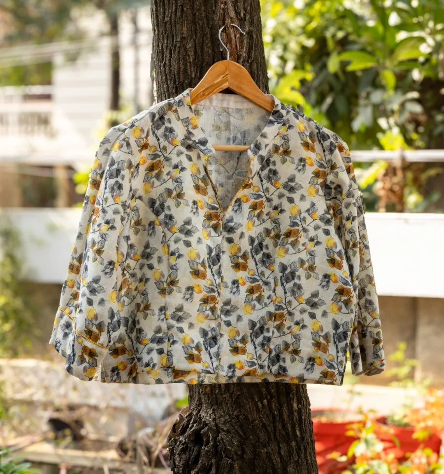 Frosted Blossom Blouse