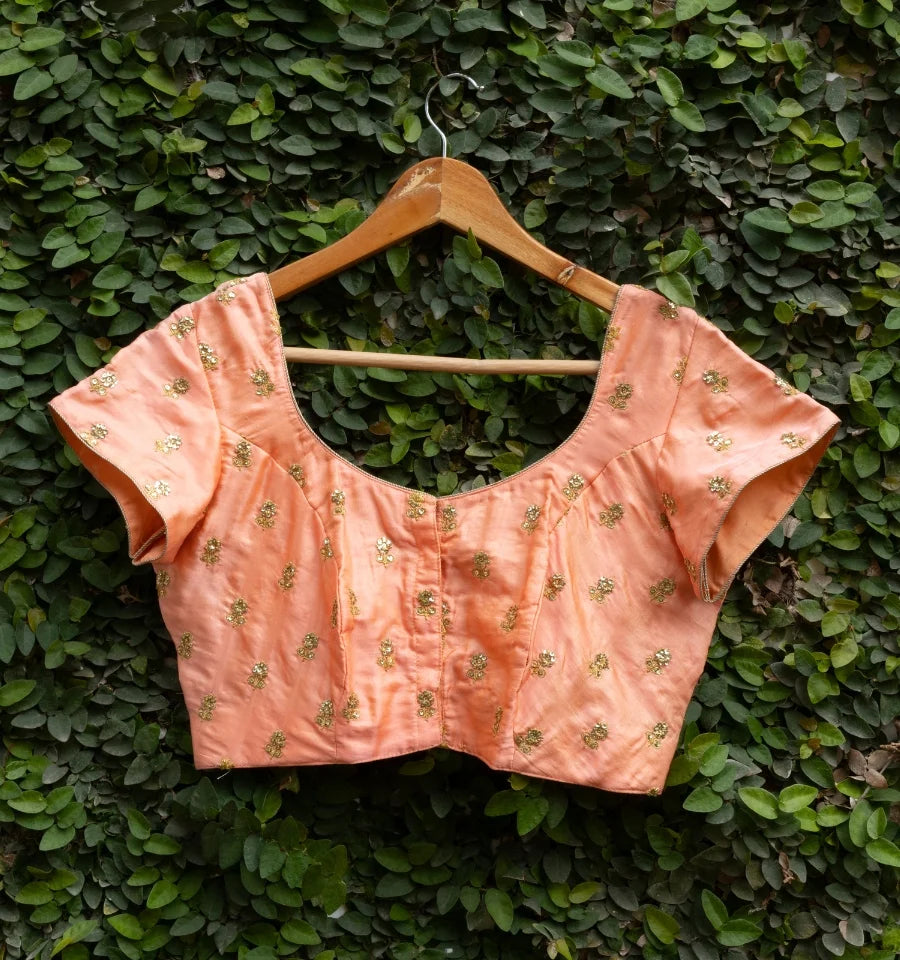 Peach Shine Blouse