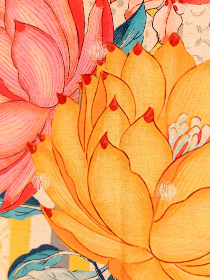Eternal Lotus Saree