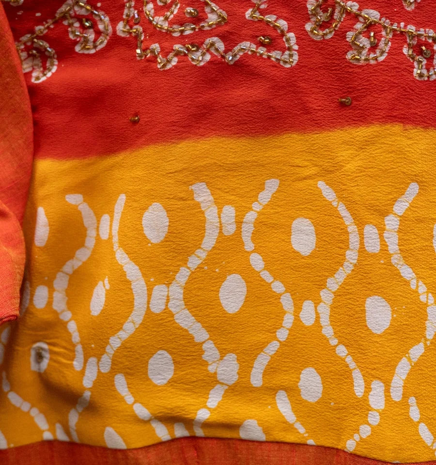Burnt Orange Blouse