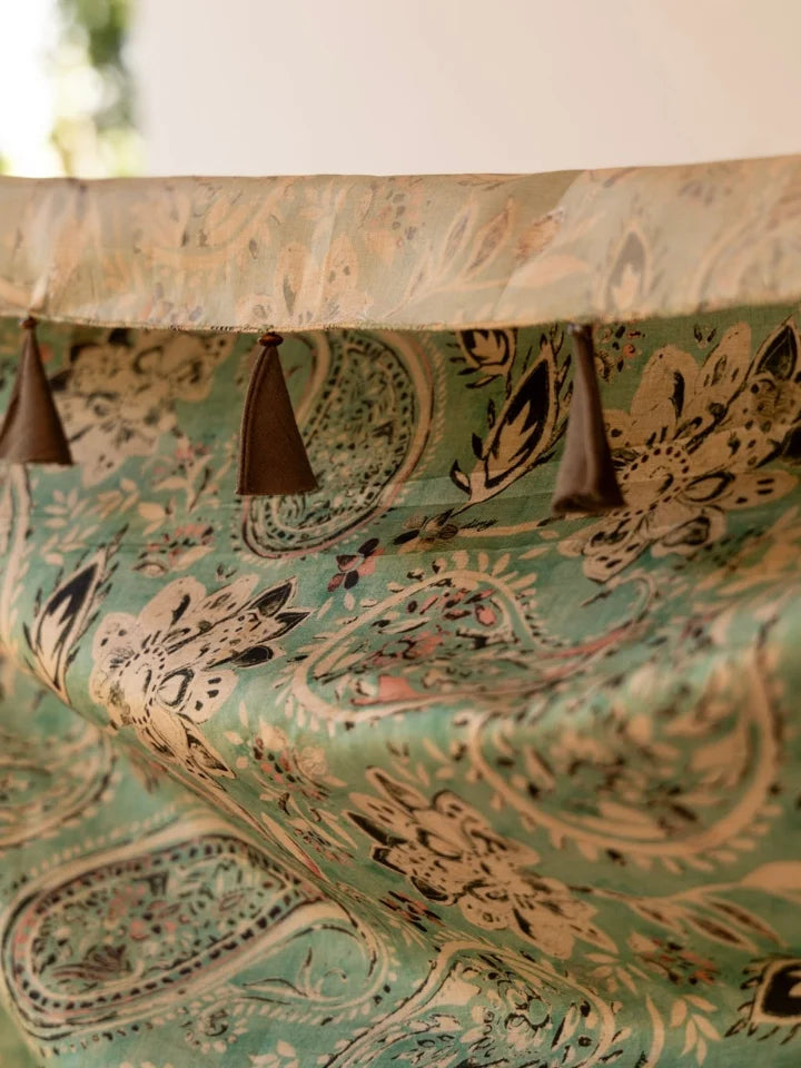 Mint Paisley Saree