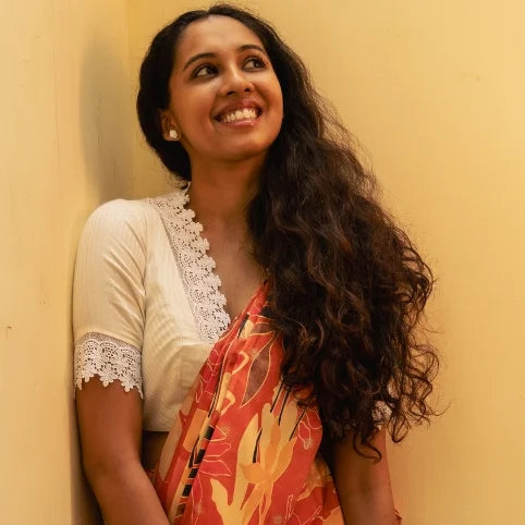 Laced Snow white Blouse