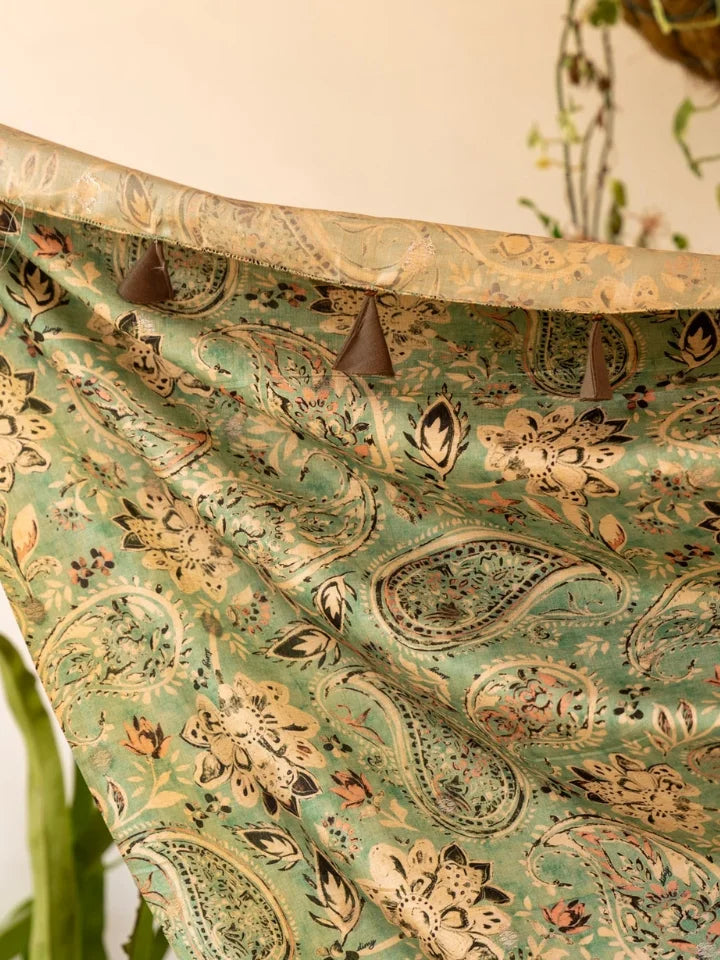 Mint Paisley Saree