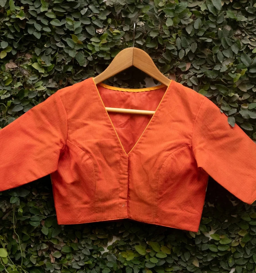 Burnt Orange Blouse