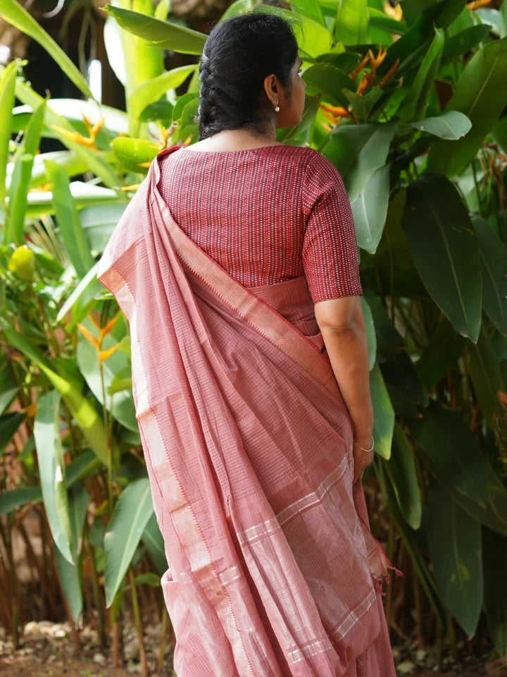 Rustic Elegance Saree
