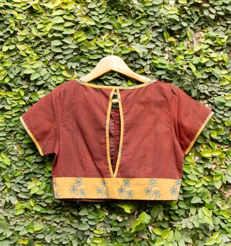 Marroon Essence Blouse