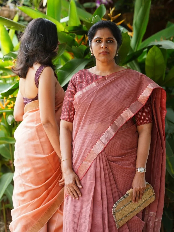 Rustic Elegance Saree