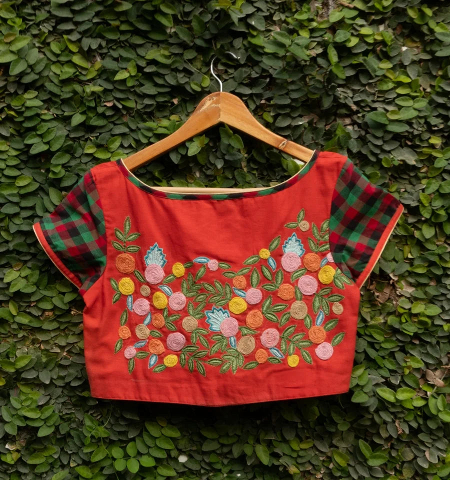 Blossom Rouge Blouse