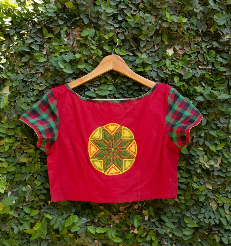 Ruby Tapestry Blouse