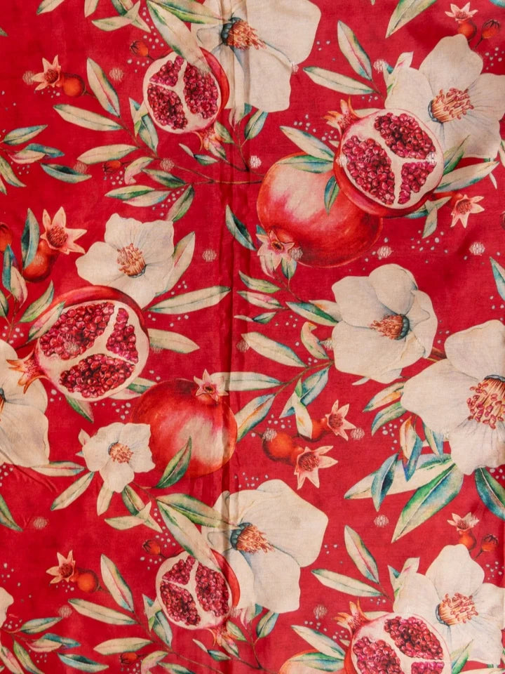 Pomegranate Charm Saree