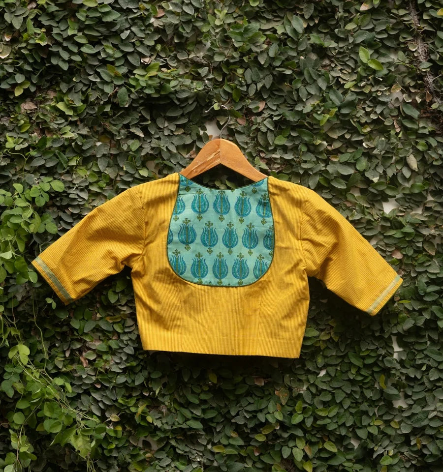 Indian Turmeric Blouse