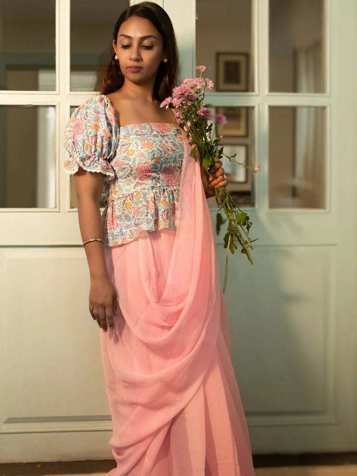 Hacoba Garden Blouse