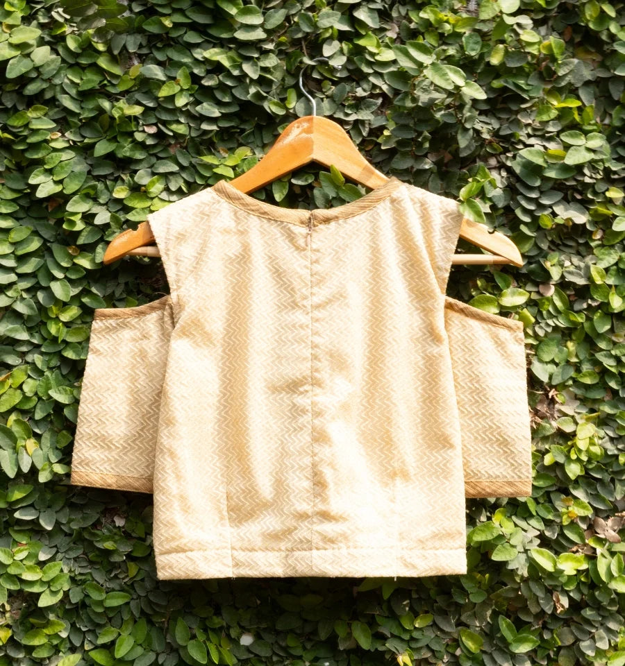 Golden Aura Blouse