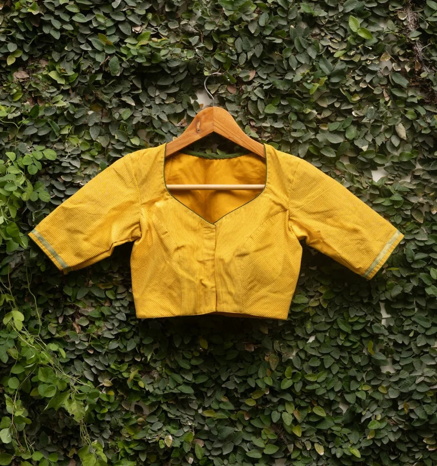 Indian Turmeric Blouse