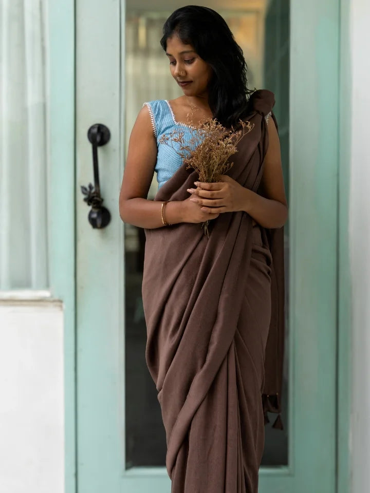 Melody Brown Saree