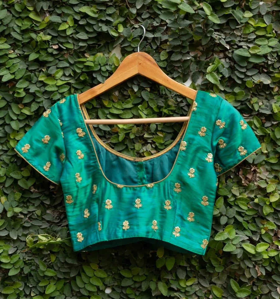 Green Lux Blouse