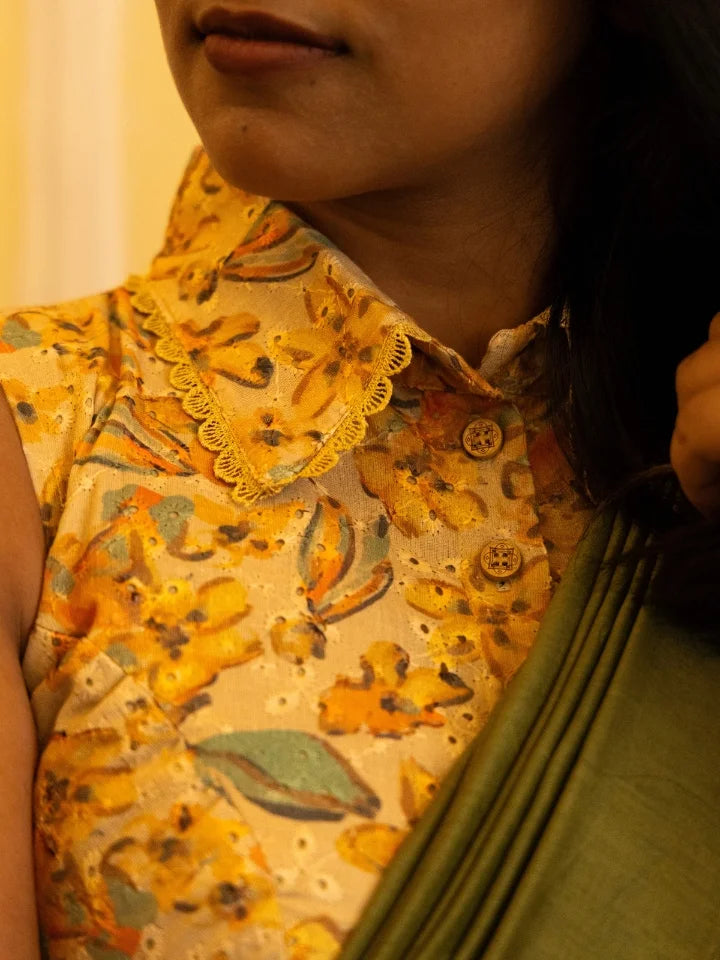 Shades of Autumn Blouse