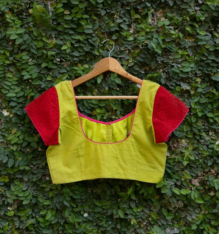 Evergreen Elegance Blouse