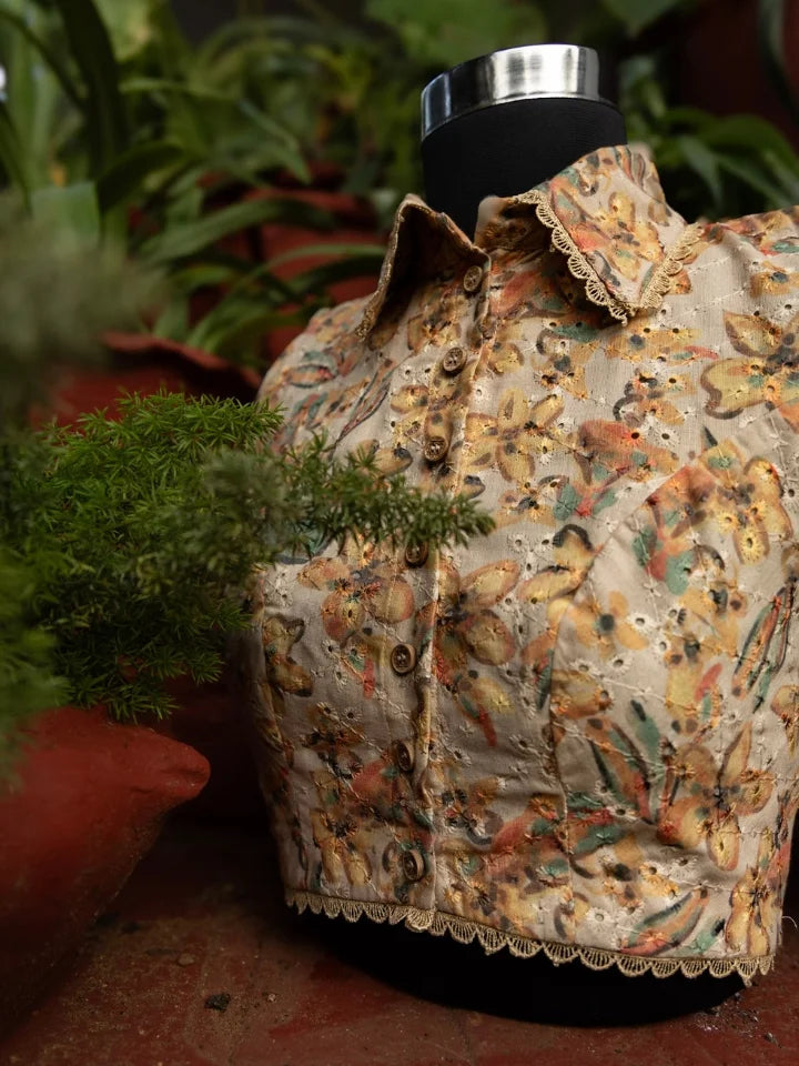 Shades of Autumn Blouse