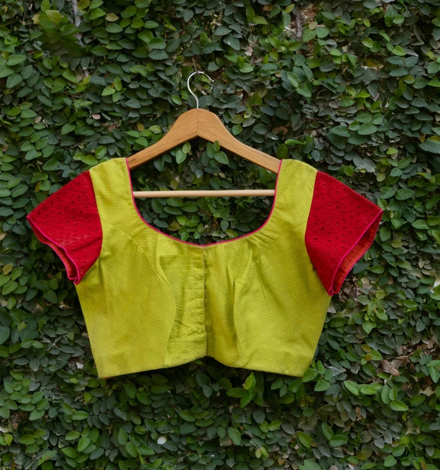 Evergreen Elegance Blouse