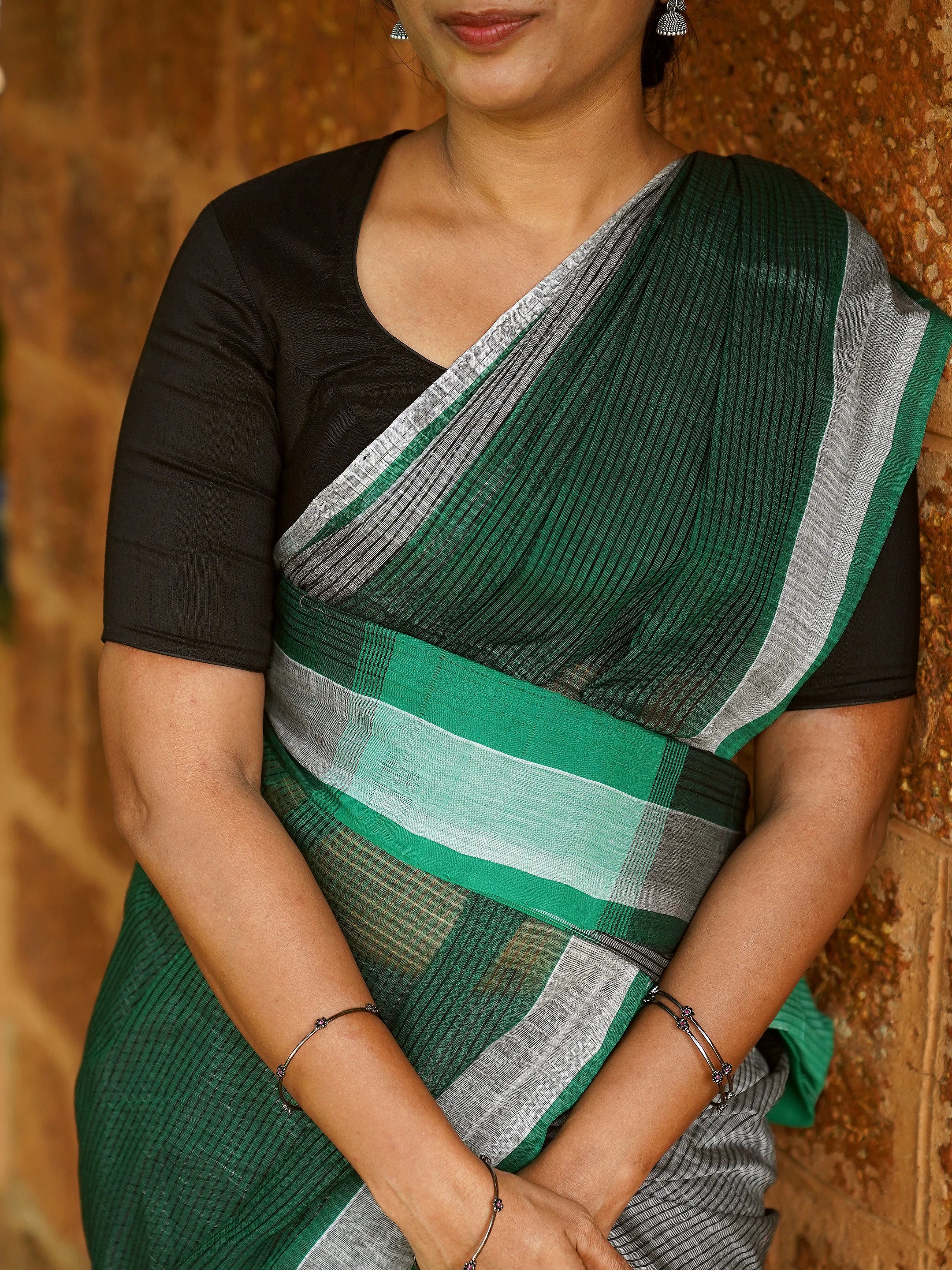 Grey Grove Saree