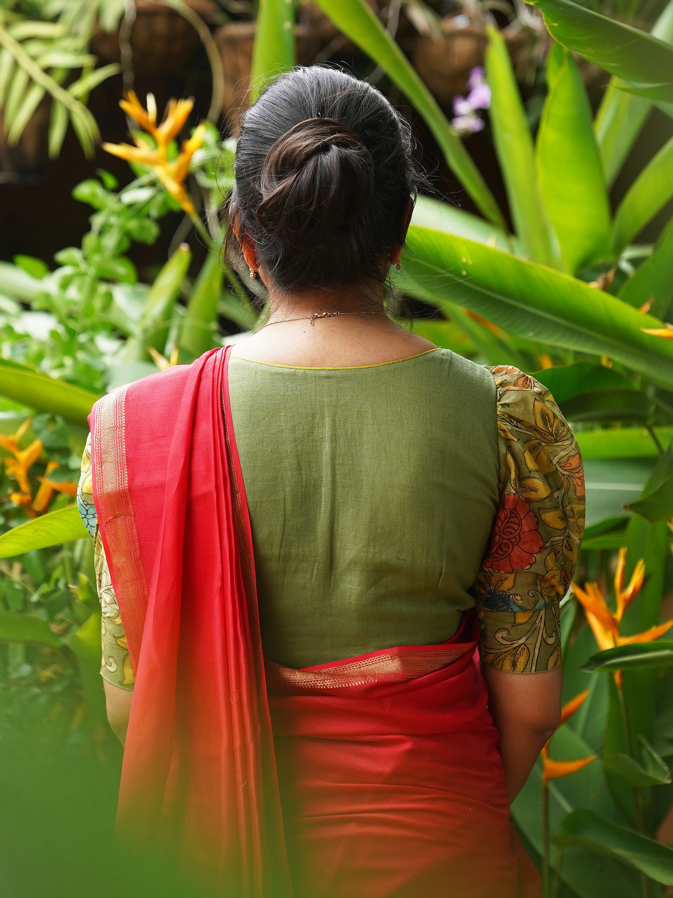 Forest Glow Blouse