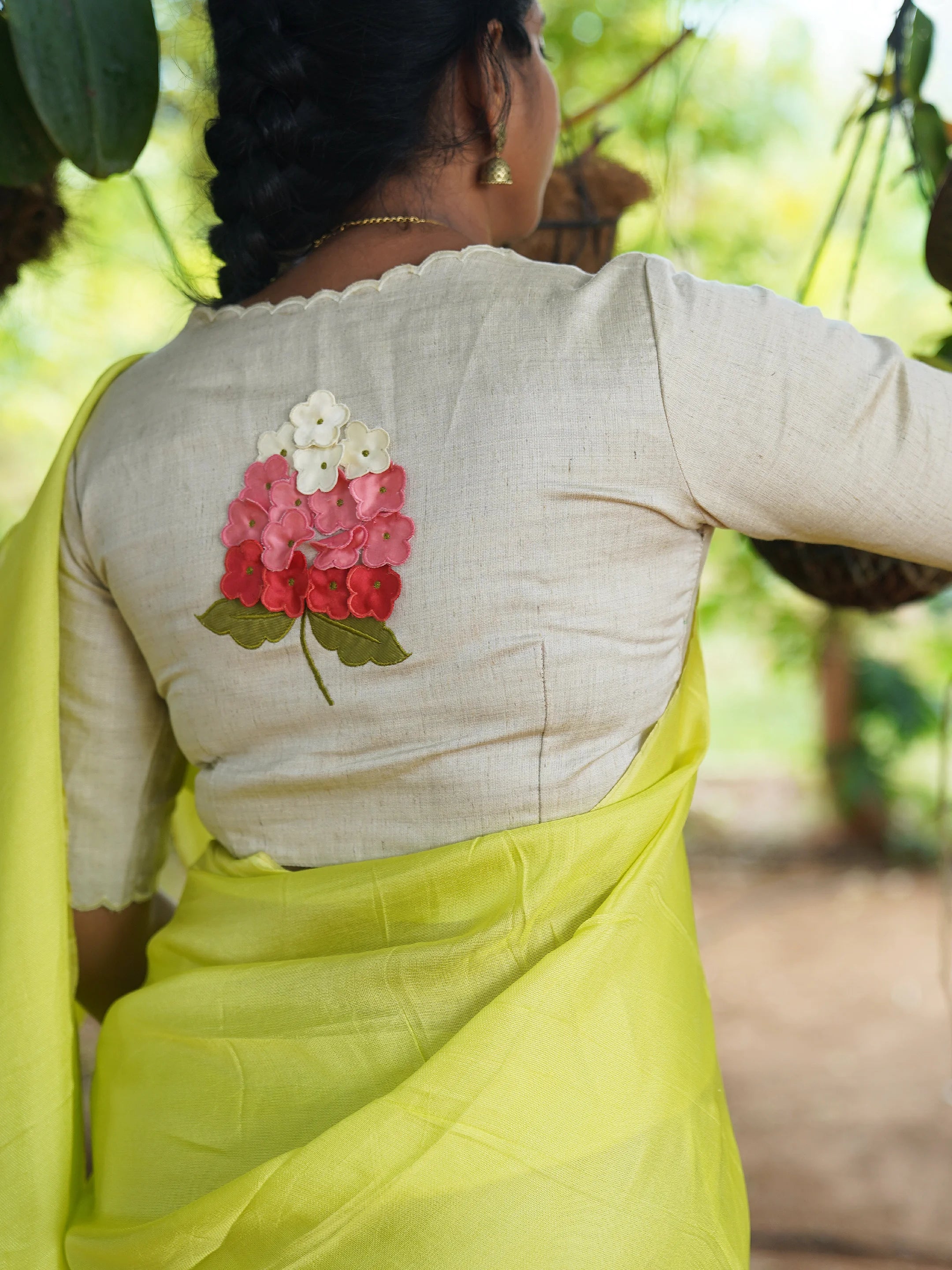 Peachy Petals Blouse