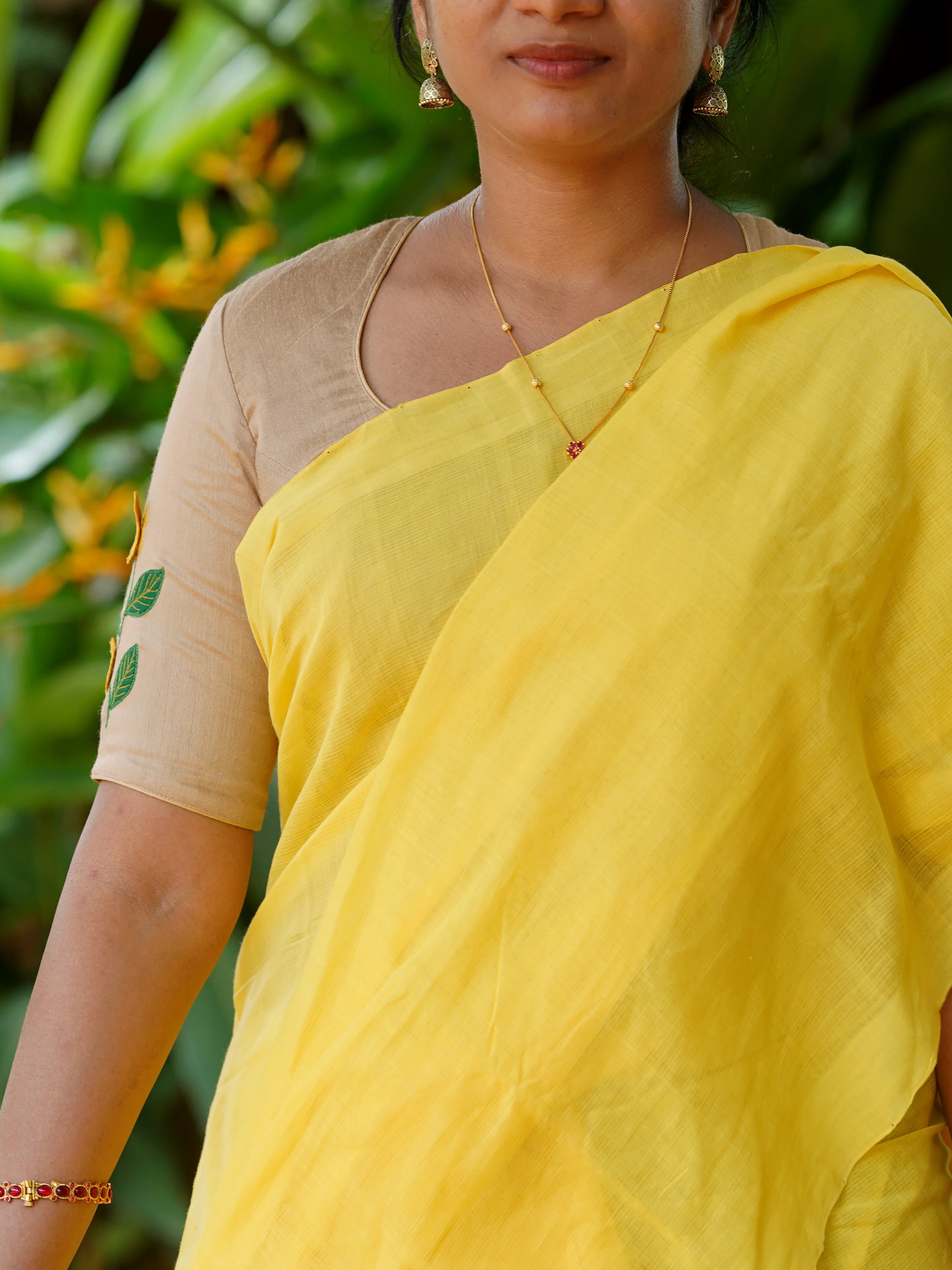 Earthy Blossom Blouse