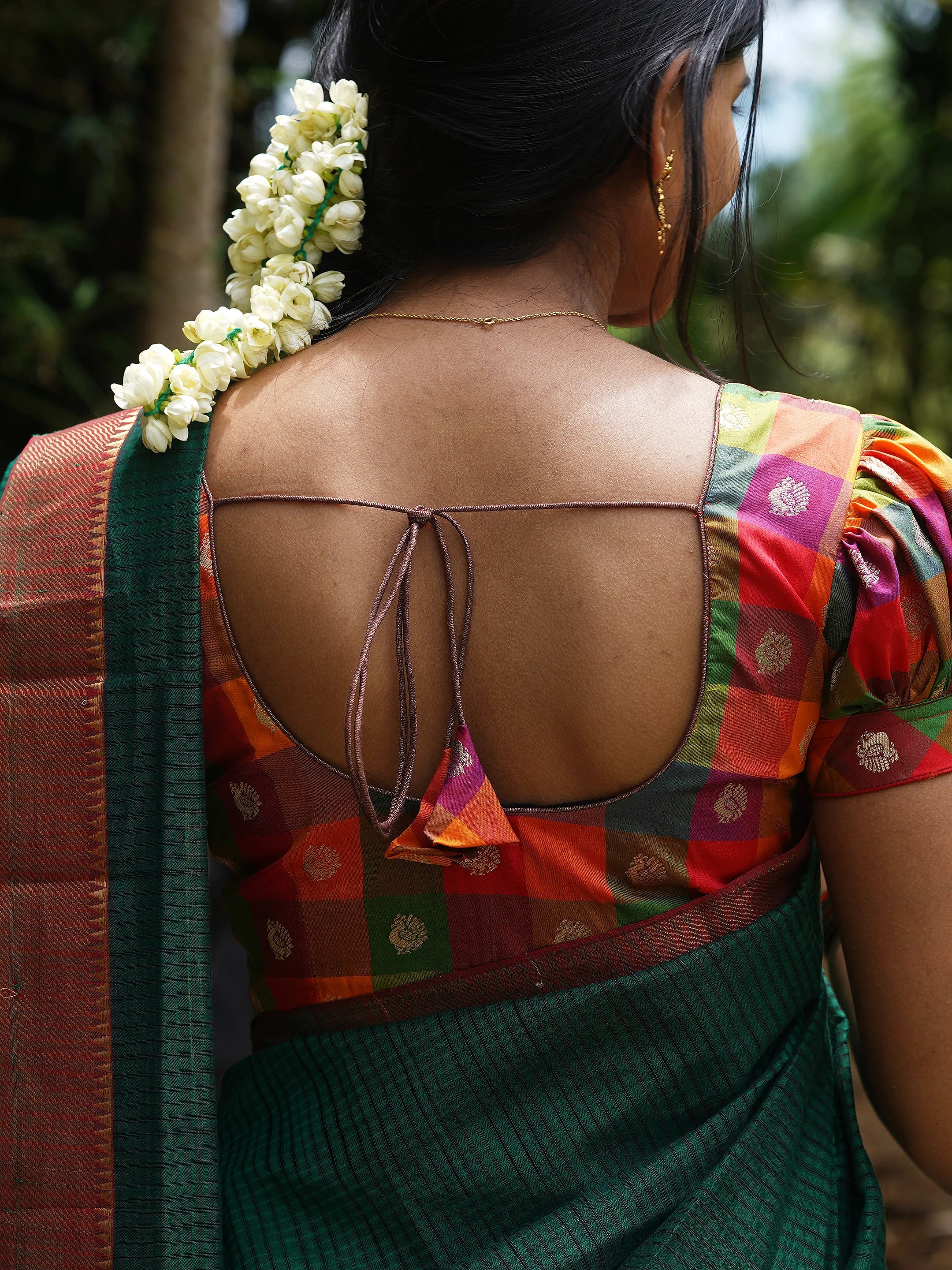Festive Mosaic Blouse