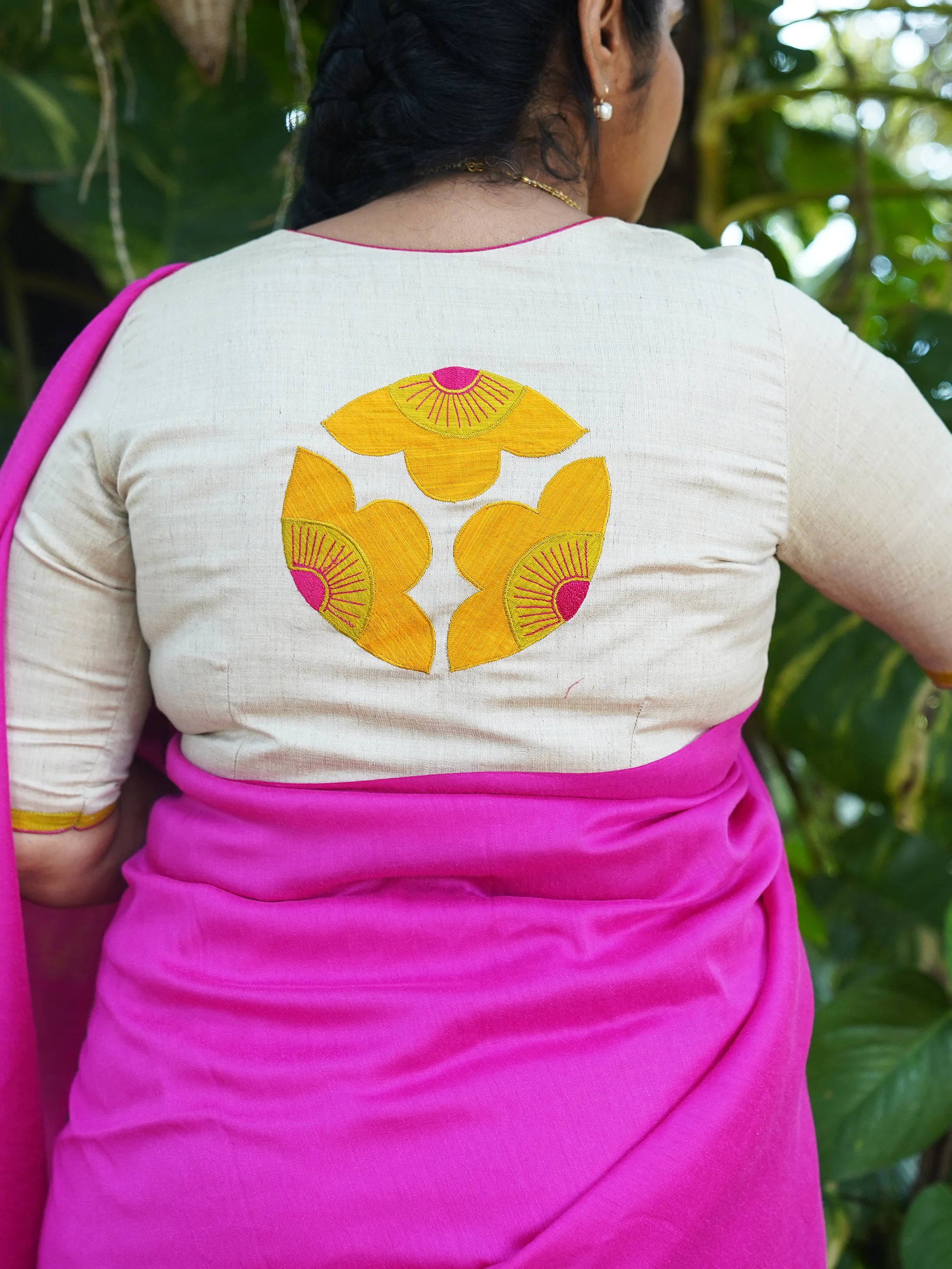 Golden Petals Blouse