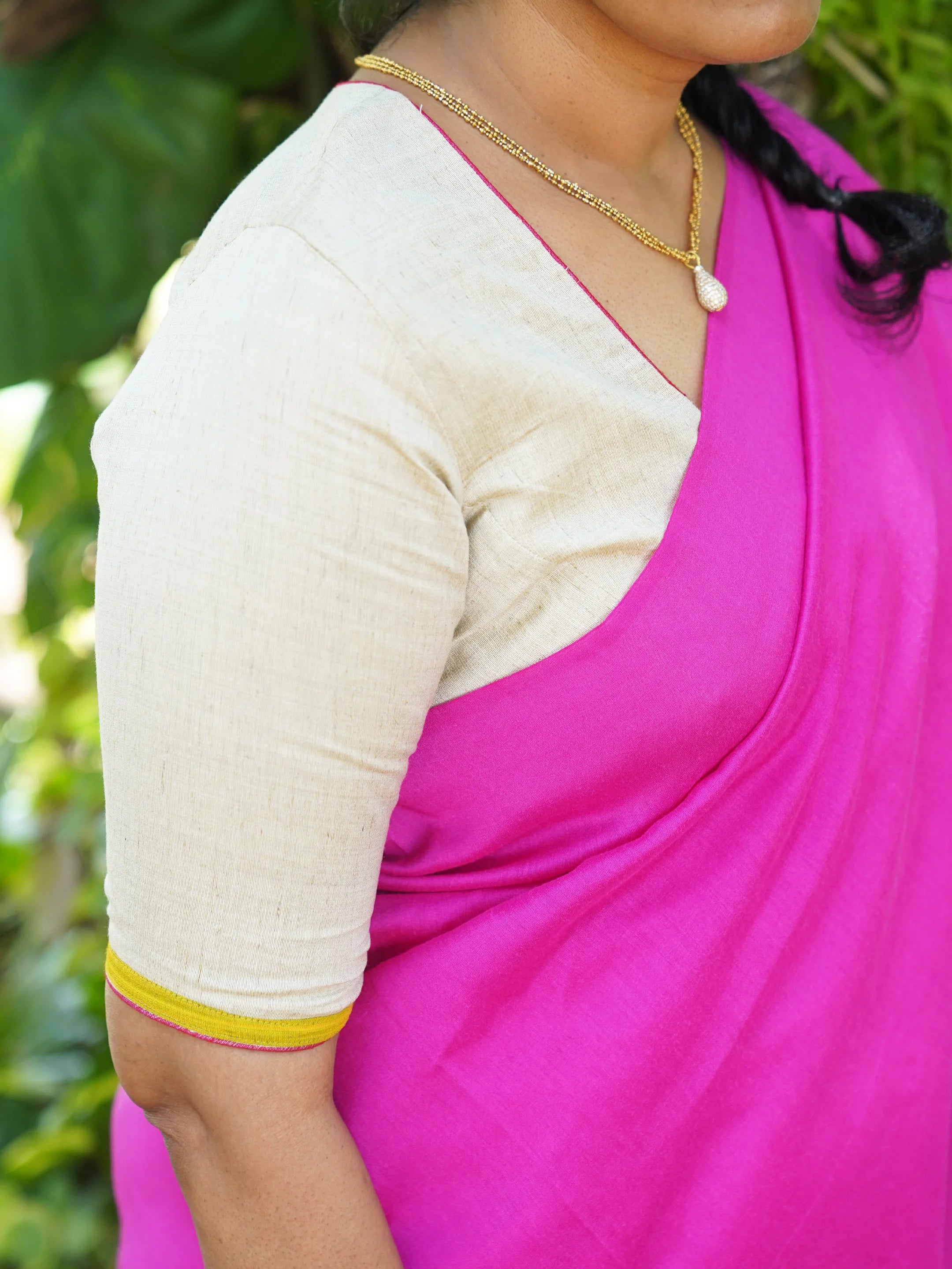 Golden Petals Blouse