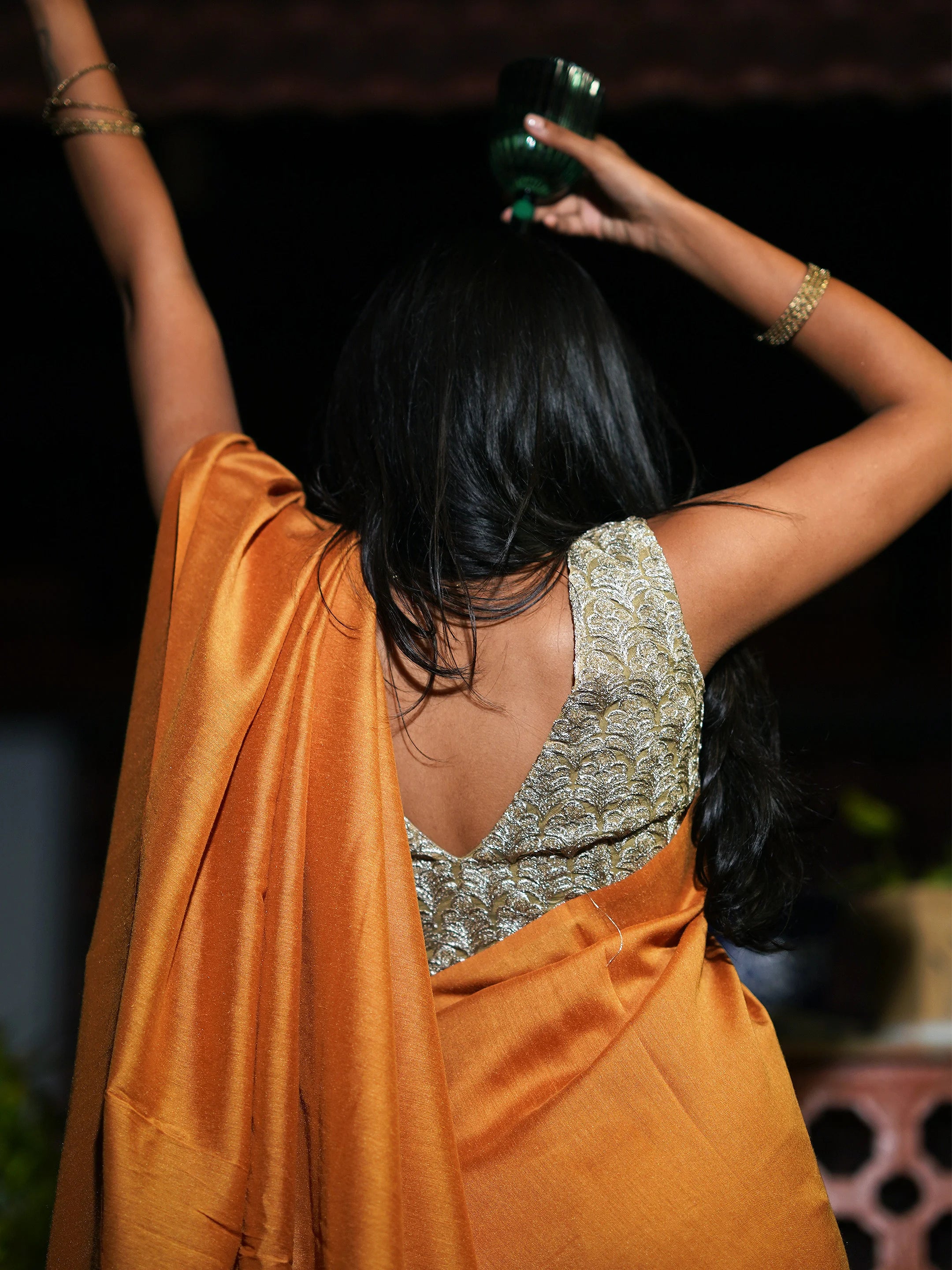 Honeyed Hues Saree