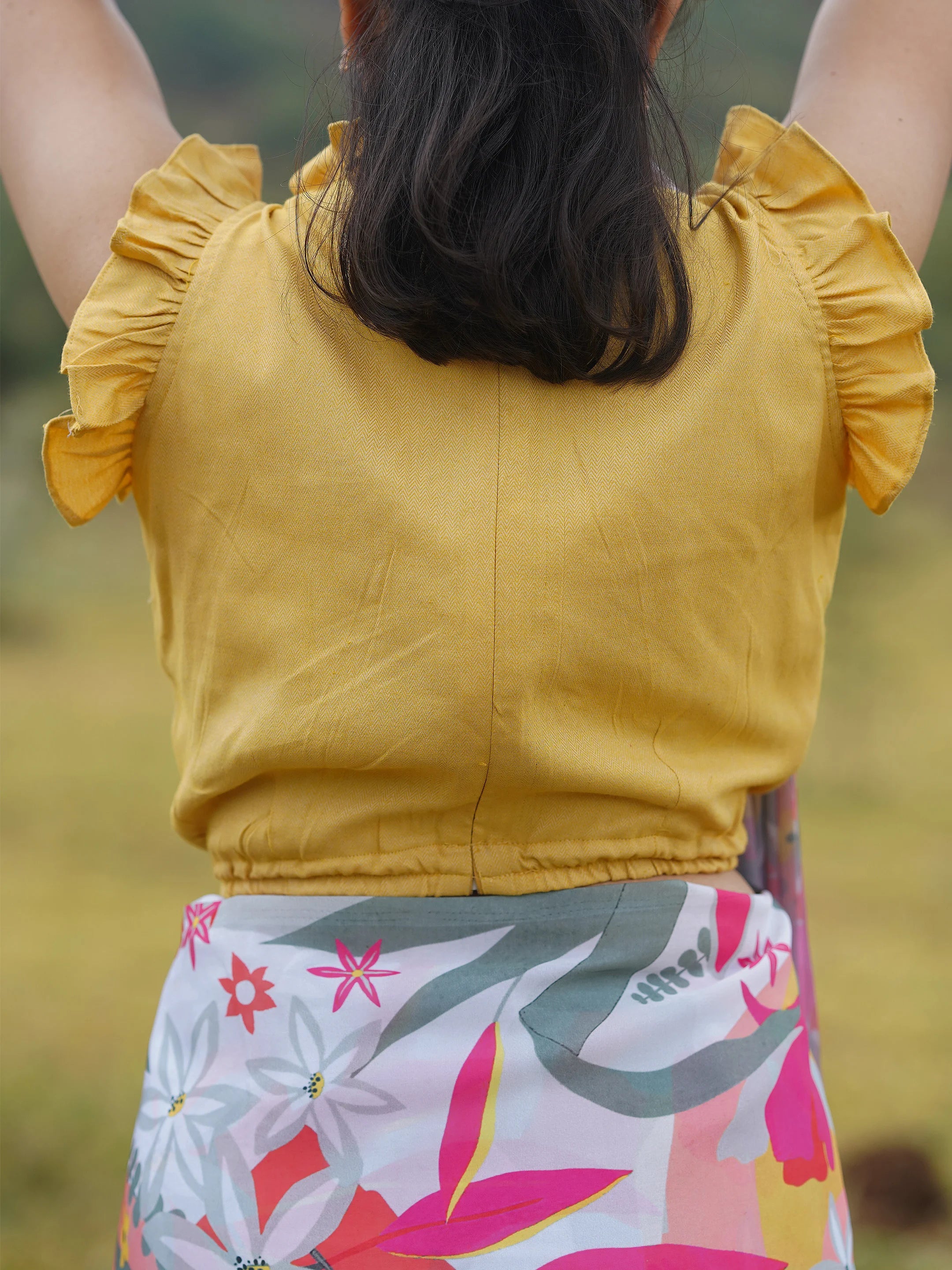 Sunshine Ruffles Blouse