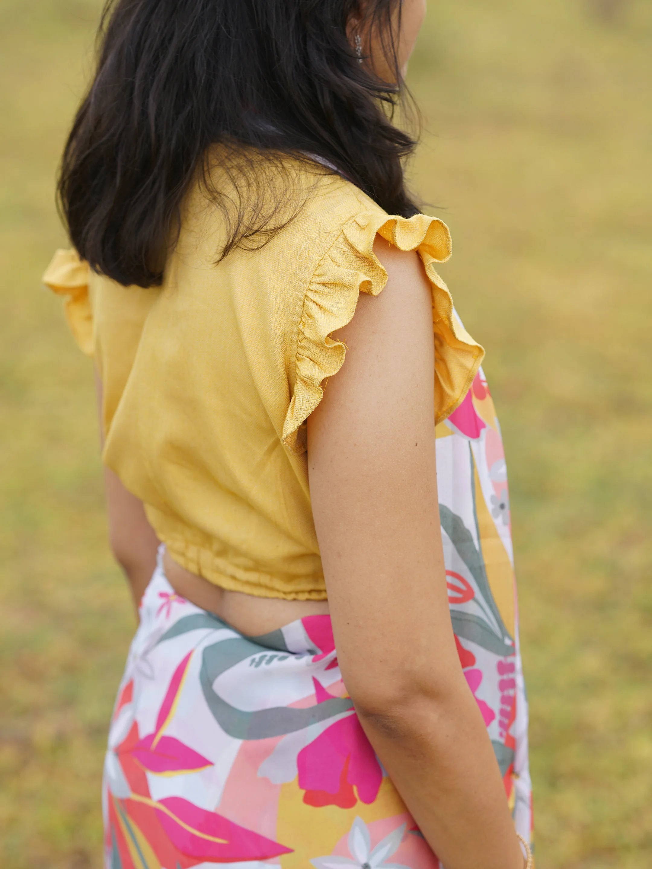 Sunshine Ruffles Blouse