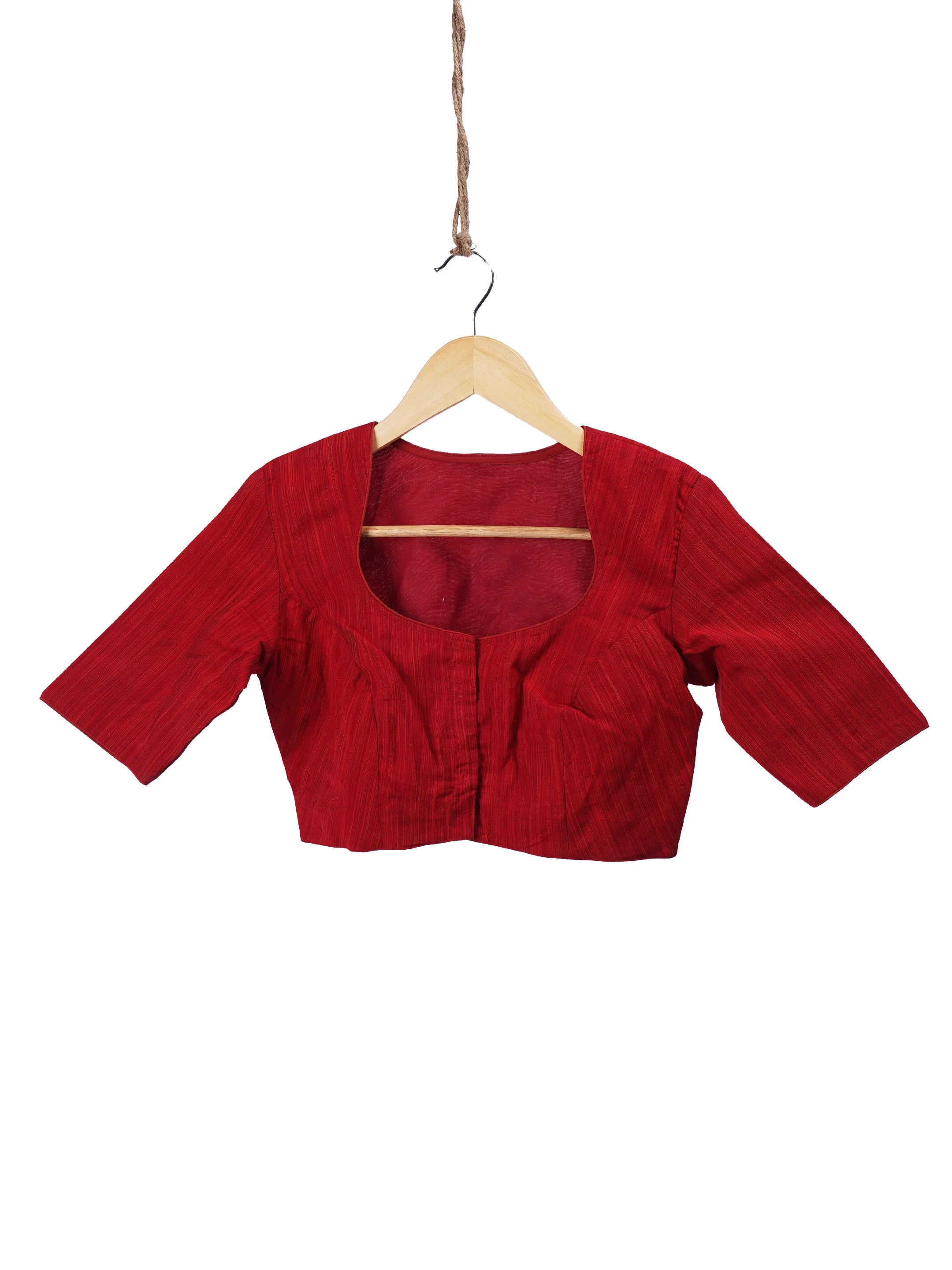 Primary Vermillion Blouse