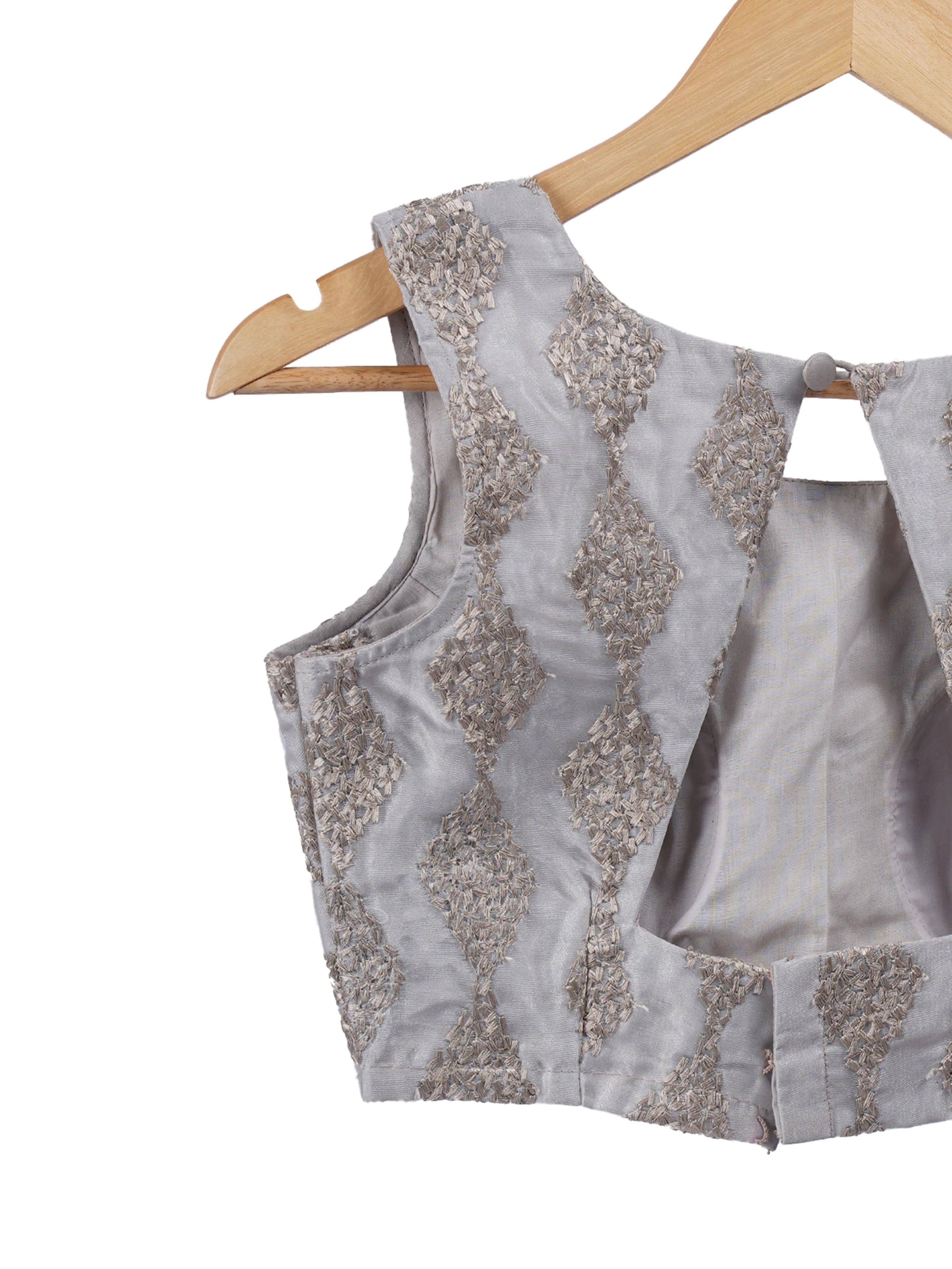 Silver Cascade Blouse