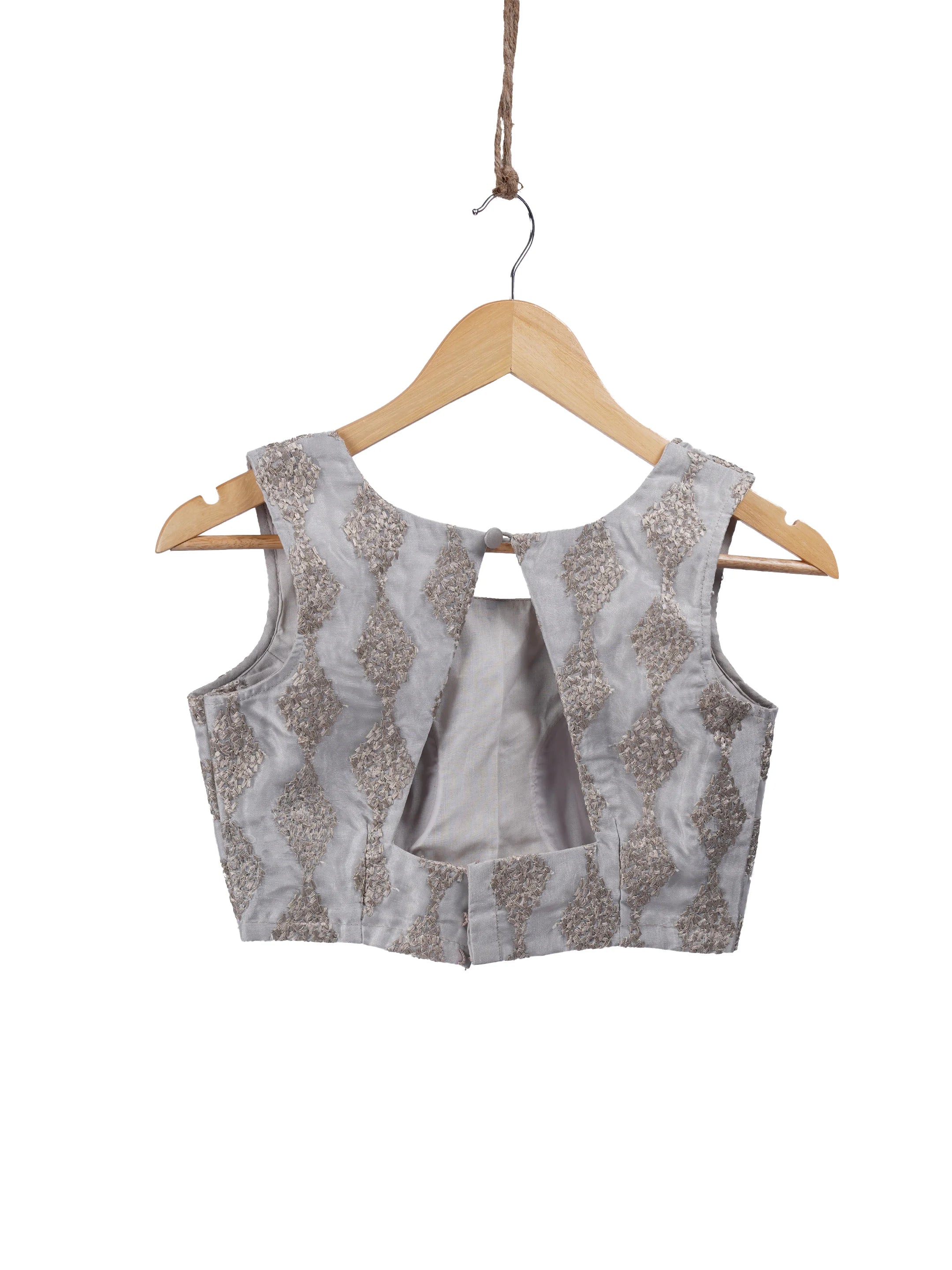 Silver Cascade Blouse